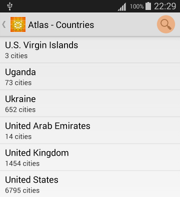 Atlas countries